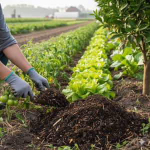 Compostaje en cultivo